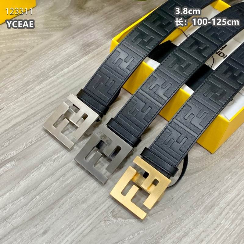 Fendi belt 38mmX100-125cm  8L27